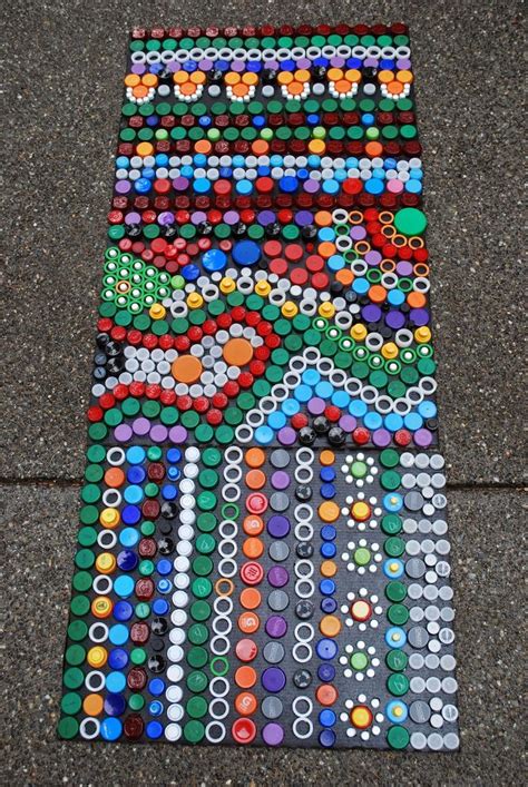 Patterns And Plastic With Images Bottle Top Art Plastic Bottle Art