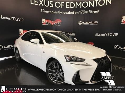 Measured owner satisfaction with 2017 lexus is performance, styling, comfort, features, and usability after 90 days of ownership. 2017 Ultra White Lexus IS 300 AWD F Sport Series 2 In ...