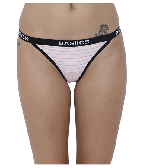 Buy Basiics By La Intimo Polyester Thongs Online At Best Prices In