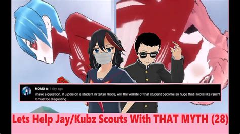 Lets Help Jaykubz Scouts With That Myth 28 Yandere Simulator Youtube