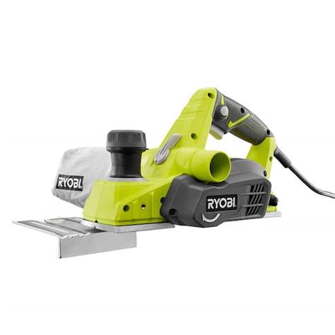 Ryobi 6 Amp Corded 3 14 In Hand Planer With Dust Bag Hpl52k The