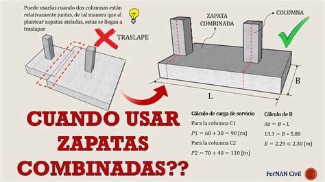 DIMENSIONES DE UNA ZAPATA COMBINADA YouTube