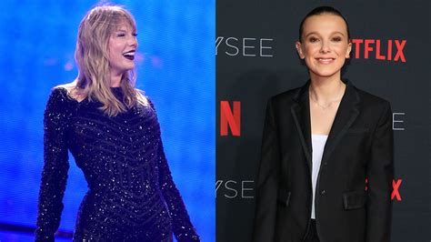 Millie Bobby Brown Is Having The Best Time Backstage With Taylor Swift