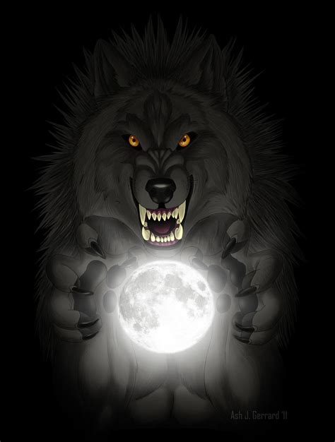 Wolf Moon By Ashetoret On Deviantart