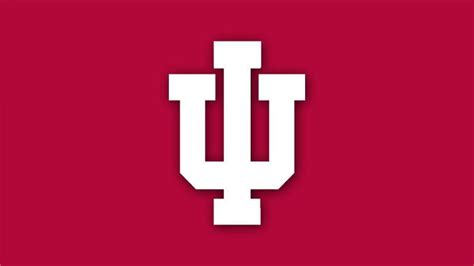 Download Indiana Hoosiers Logo Red Background Wallpaper Wallpapers Com