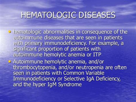 19002 Primary Immunodeficiency Diseases