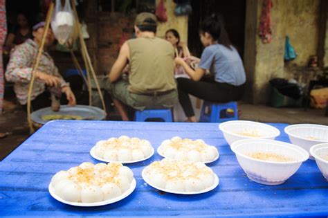 Banh Troi Floating Cakes On Sales In Hanoi Stock Photo Download Image