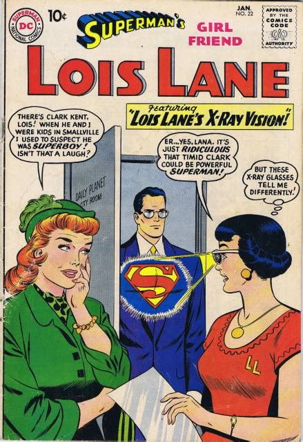 Supermans Girl Friend Lois Lane 12 Lana Lang Girl Atlas Issue