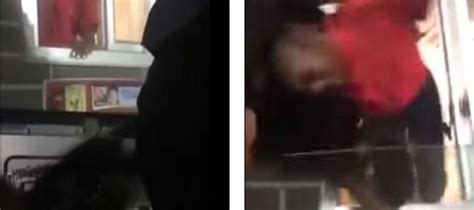 Shocking Video Shows Mcdonalds Worker Being Pulled Thru Window By Her
