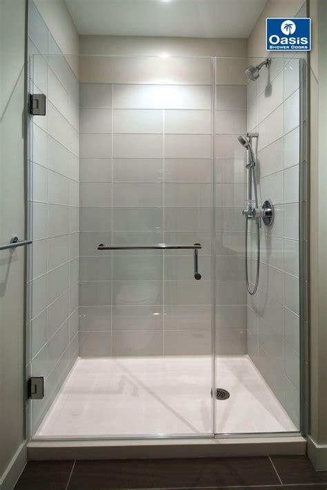 The right door frame helps showcase your shower space. Frameless Shower Doors & Panels | Oasis Shower Doors MA ...