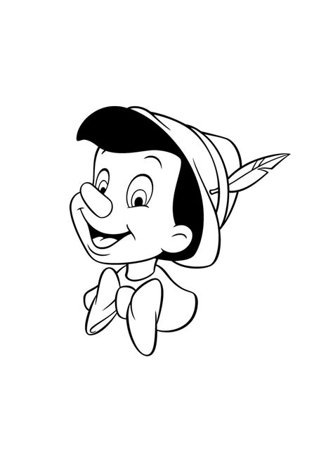 Pinocchio Animation Movies Free Printable Coloring Pages