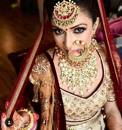 Pin By Urmilaa Jasawat On ABridal Photography Indian Bride Makeup Beautiful Bridal Jewelry