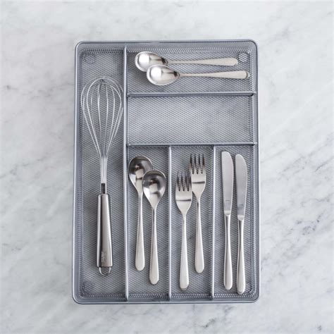 Ksp Mesh Cutlery Tray Large Silver Kitchen Stuff Plus