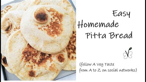 Easy Homemade Pitta Bread Youtube