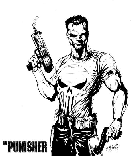 The Punisher By Draw4u
