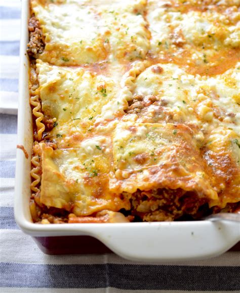 Then after a quick trip to the grocery store for orzo (rice shaped pasta) and feta cheese, i got busy in. Trisha Yearwood's Cowboy Lasagna - Recipe Diaries