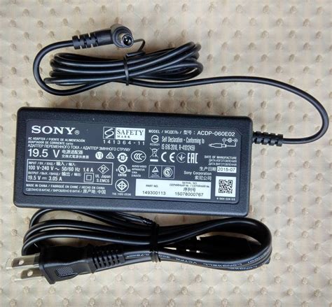 New Original Sony Ac Adapter For Sony Lcd Tv Kdl 32r415b Klv 32r402a
