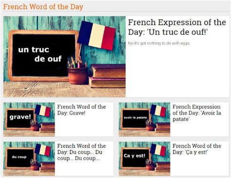 French Word Of The Day Dis Donc