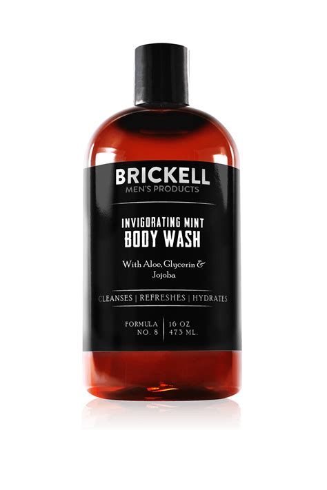The Best All Natural Body Wash For Men Brickell Mens Products