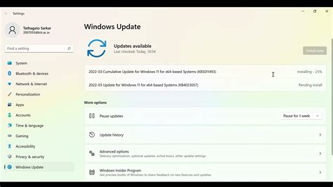 2022 03 Cumulative Update For Windows 11 For X64 Based Systemwindows