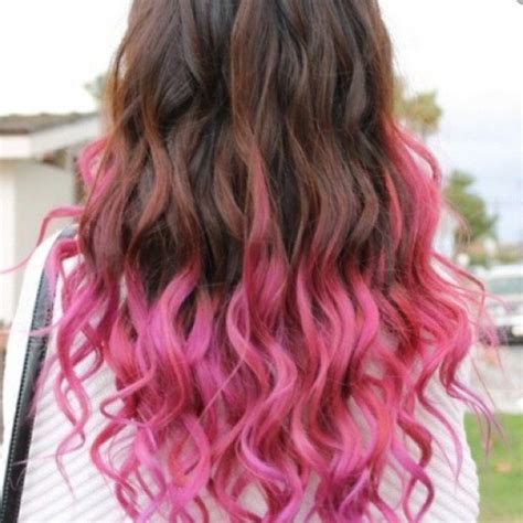 Pink Highlights For Brown Hair Hair Styling Tips
