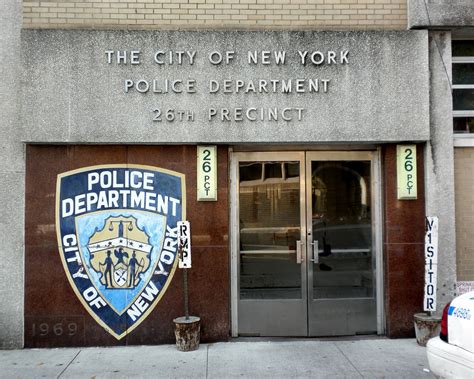 P026 Nypd Police Station Precinct 26 Upper Manhattan New Flickr