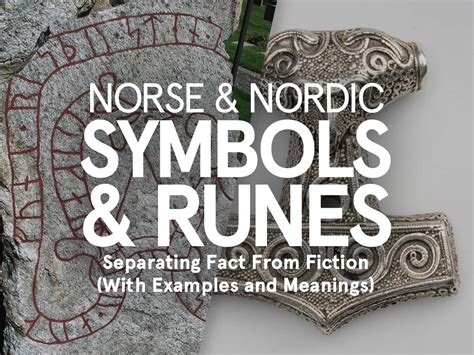 Old Nordic Symbols Norse Runes And Viking Ornaments Meanings And Examples