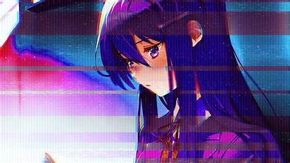 Ddlc Yuri Glitched Wallpapers Background