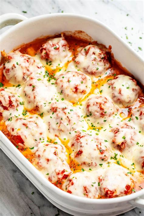 I used ground chicken instead of turkey.personal preference. Cheesy Meatballs Casserole {Low Carb} | Low carb turkey meatballs, Meatball casserole recipe ...