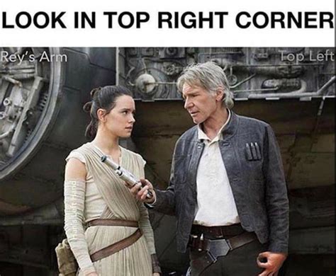 If You Can See It Pin It Now Starwars Starwarsday Hansolo Rey Funny Star Wars Memes