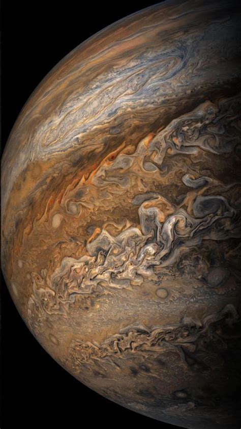 Jupiter Wallpaper Hd Jupiter Planet As Seen By Nasas Juno Spacecraft