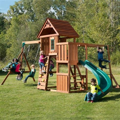 Best Backyard Swing Sets For Any Budget Swing And Slide Backyard