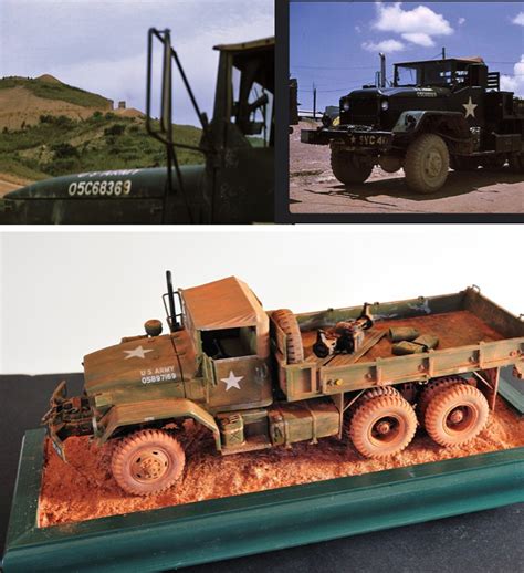 Us M54a2 5 Ton 6x6 Cargo Truck Plastic Model Military Vehicle Kit