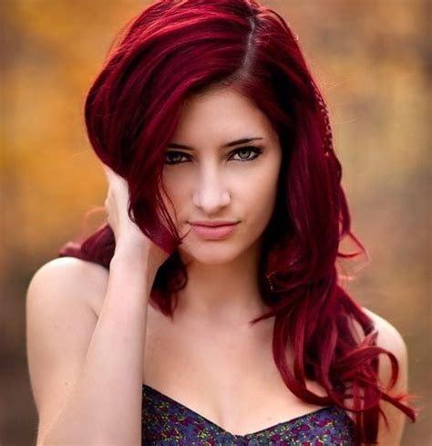 Shades Of Red Hair Color For Cool Skin Tones Download Page