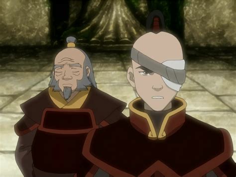 Prince Zuko And His Uncle Iroh From Avatar The Last Airbender Aang