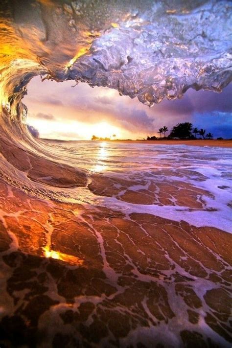 Pretty Awesome Ocean Waves Colorful Pinterest