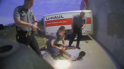 Police Bodycam Video Shows Norman Murder Suspects Arrest