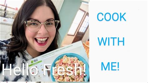 Cook With Me Hello Fresh Youtube