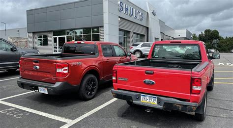 Ford Ranger Size Comparison