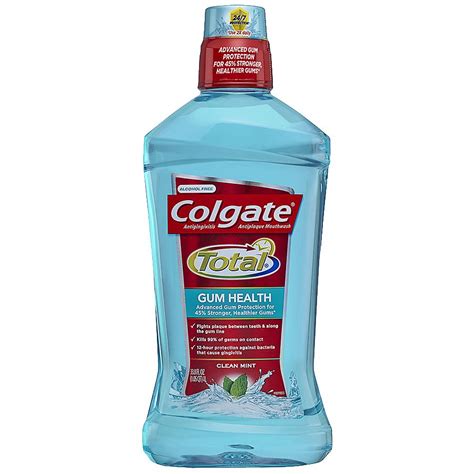 Colgate Total Gum Health Mouthwash Clean Mint Walgreens