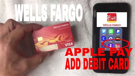 Select a new card to be your default. How To Add Wells Fargo Debit Card In Apple Pay Wallet 🔴 - YouTube