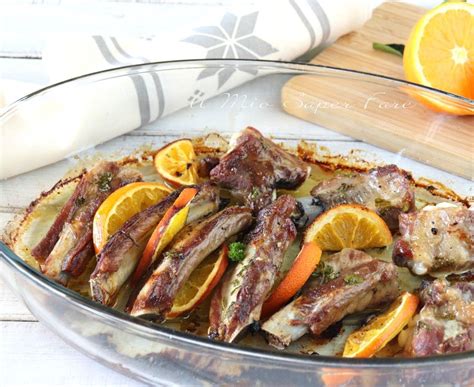 Ho preparato la locena con i peperoni, un piatto davvero gustoso, perfetto con questo clima: Costine di maiale all'arancia ricette il mio saper fare ...