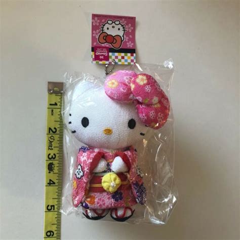 Hello Kitty Pink Crepe Kimono Plush Toy Sanrio Japan Ebay
