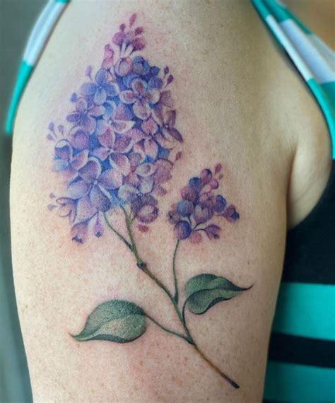 30 Pretty Lilac Tattoos To Inspire You Style Vp Page 11