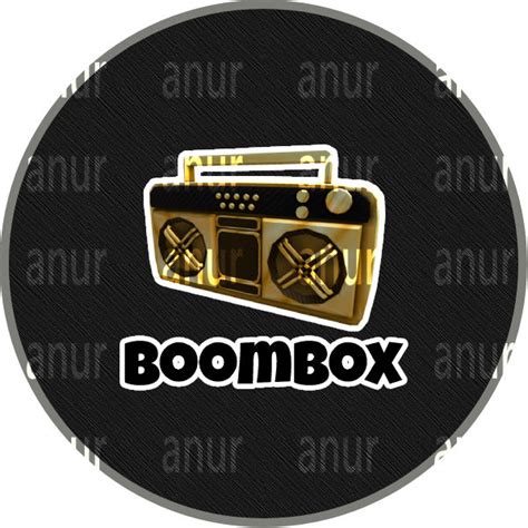 Boombox Gamepass Icon By Anurrr On Deviantart