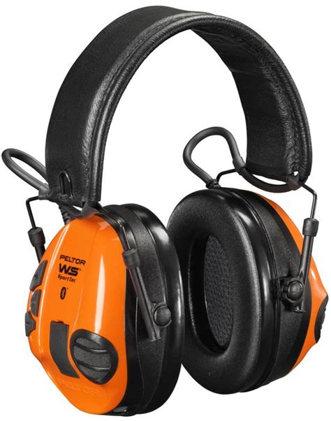 Casque Chantier Anti Bruit Avec Musique - Casque anti-bruit électronique avec Bluetooth Sport Tac Peltor