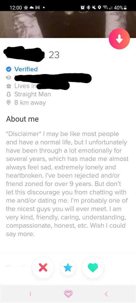 Nothing Attracts Women More Than A Huge Disclaimer On Your Tinder