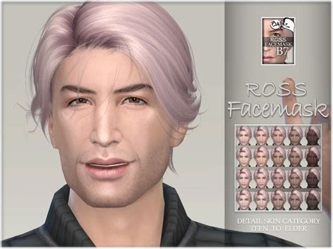 Skin For Elders Face Mask Sims 4 Ross