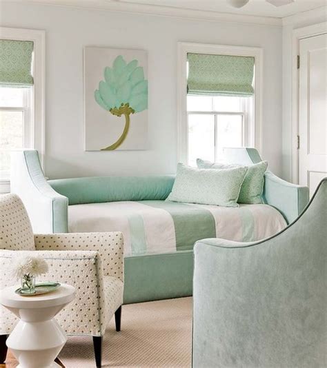 Dipped In Mint Monochromatic Rooms