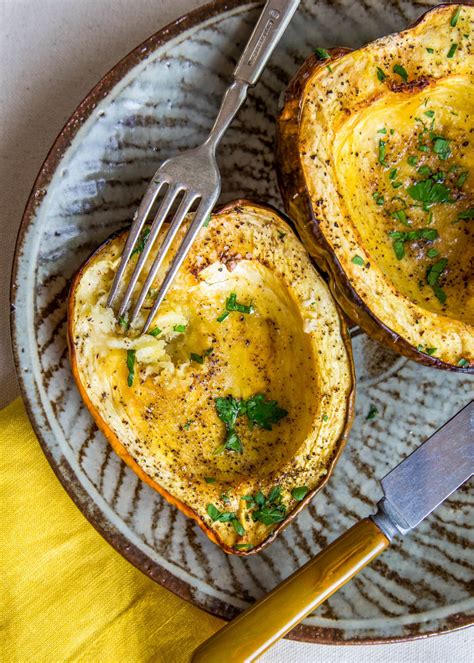 How To Cook Acorn Squash The Easiest Simplest Method Kitchn